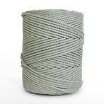 4 mm twisted macrame touw 1 kilo Early Dew katoen 160 meter, Nieuw, Ophalen of Verzenden