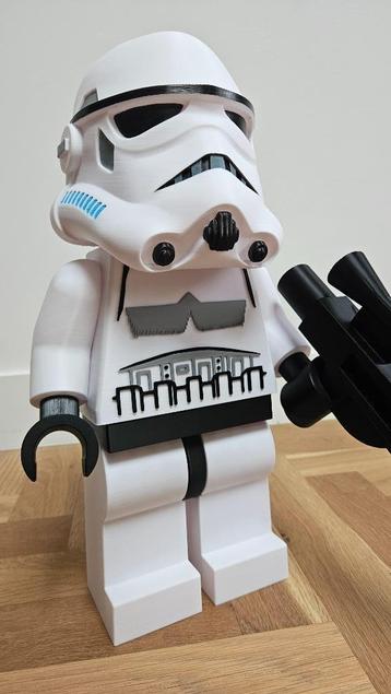 Mega Star Wars Stormtrooper Lego geïnspireerd beschikbaar voor biedingen
