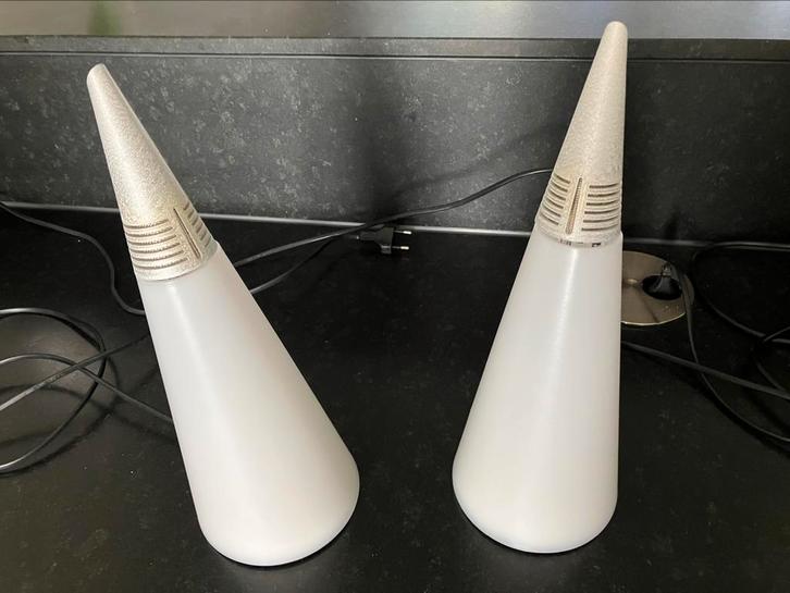 Design lampen Italiaans uit jaren 80., Huis en Inrichting, Woonaccessoires | Kandelaars en Kaarsen, Zo goed als nieuw, 25 tot 50 cm
