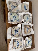 8 antieke tegels van 1650, Antiek en Kunst, Ophalen