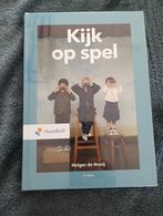 Holger de Nooij - Kijk op spel, Nieuw, Holger de Nooij, Alpha, HBO