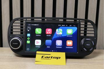 fiat 500 Denago| Autoradio |Carplay scherm beschikbaar voor biedingen