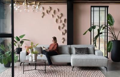 Jaxxchoice Mikk grote moderne hoekbank 3 jaar oud, Huis en Inrichting, Banken | Sofa's en Chaises Longues, Gebruikt, Vierpersoons of meer