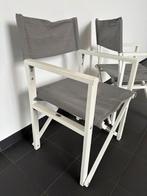 Regisseursstoelen inklapbaar ( 2 stuks), Ophalen, Zo goed als nieuw, Aluminium, Inklapbaar