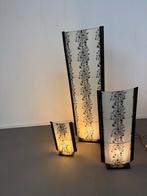 Vintage Oosterse Vloerlampen Set, Huis en Inrichting, Lampen | Vloerlampen, Gebruikt, Oosters, Stof, 150 tot 200 cm