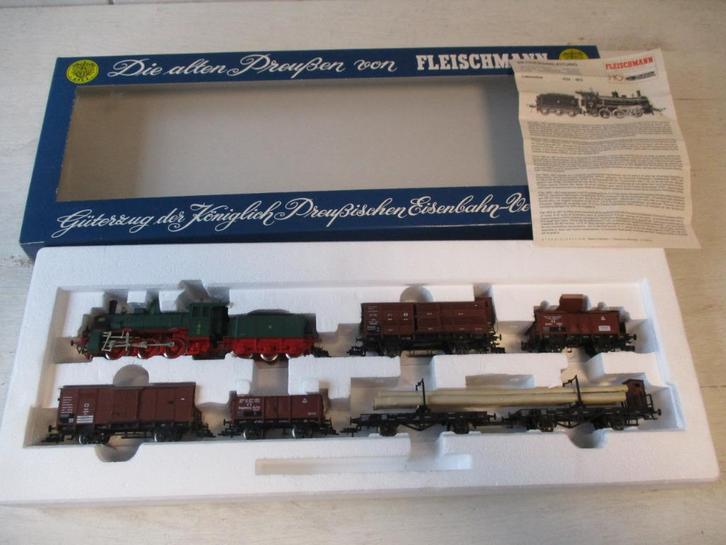 Fleischmann Set Die alten Preussen 4883, Hobby en Vrije tijd, Modeltreinen | H0, Zo goed als nieuw, Treinset, Gelijkstroom, Fleischmann