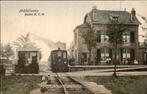 Middelharnis - Station RTM - Stoomtram Tram, Verzamelen, Ophalen of Verzenden, Voor 1920, Gelopen, Zuid-Holland
