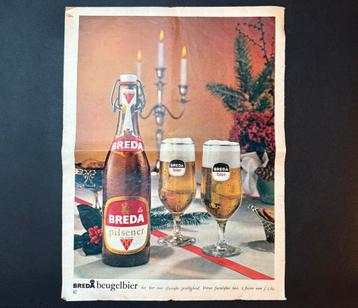 Advertentie ‘Breda pilsener’ (1962) beschikbaar voor biedingen