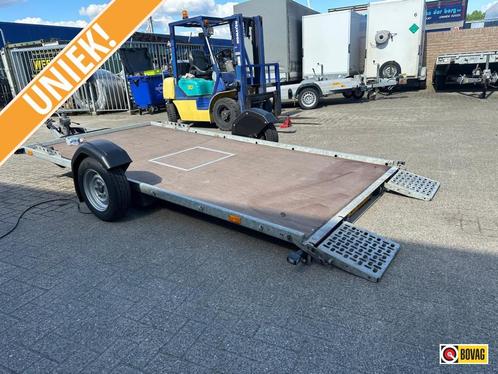 AUTOAMBULANCE/MOTORTRANSPORTER FASTLOADER LUCHTVERING 1500KG, Auto diversen, Aanhangers en Bagagewagens, Gebruikt