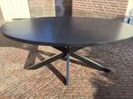 Tk  zwarte ovale tafel tot 50% VOORDEEL nu €249, 200 cm of meer, Nieuw, Ophalen of Verzenden, Vijf personen of meer