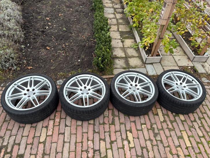5x112 20 inch orginele Audi velgen 265/30R20, Auto-onderdelen, Banden en Velgen, Banden en Velgen, Zomerbanden, 20 inch, 265 mm