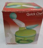 Tupperware quick chef uiensnijder kruiden kaas hakken chop, Ophalen of Verzenden, Zo goed als nieuw, Overige typen
