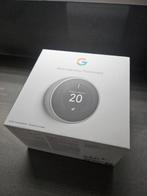 Google Nest Slimme Thermostat 3th Gen RVS, Doe-het-zelf en Verbouw, Thermostaten, Ophalen of Verzenden, Slimme thermostaat, Zo goed als nieuw