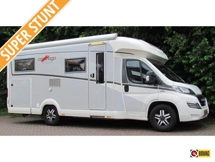 Carthago C Tourer T143, Lengtebedden, Caravans en Kamperen, Campers, Bedrijf, tot en met 2, Half-integraal, Carthago, Diesel, Handgeschakeld