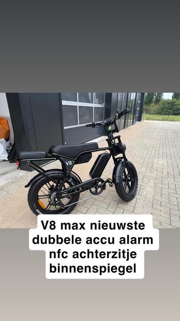 Fatbike OUXI C80 V8 MAX NFC Alarm dubbelle batterij! beschikbaar voor biedingen