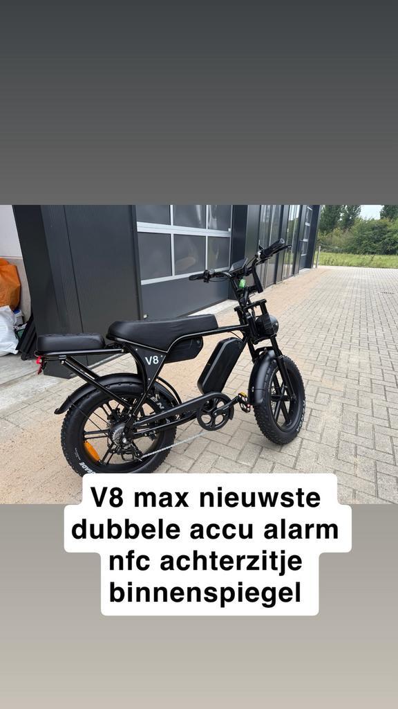 Fatbike OUXI C80 V8 MAX NFC Alarm dubbelle batterij!, Fietsen en Brommers, Fietsen | Jongens, Zo goed als nieuw, 20 inch, Versnellingen