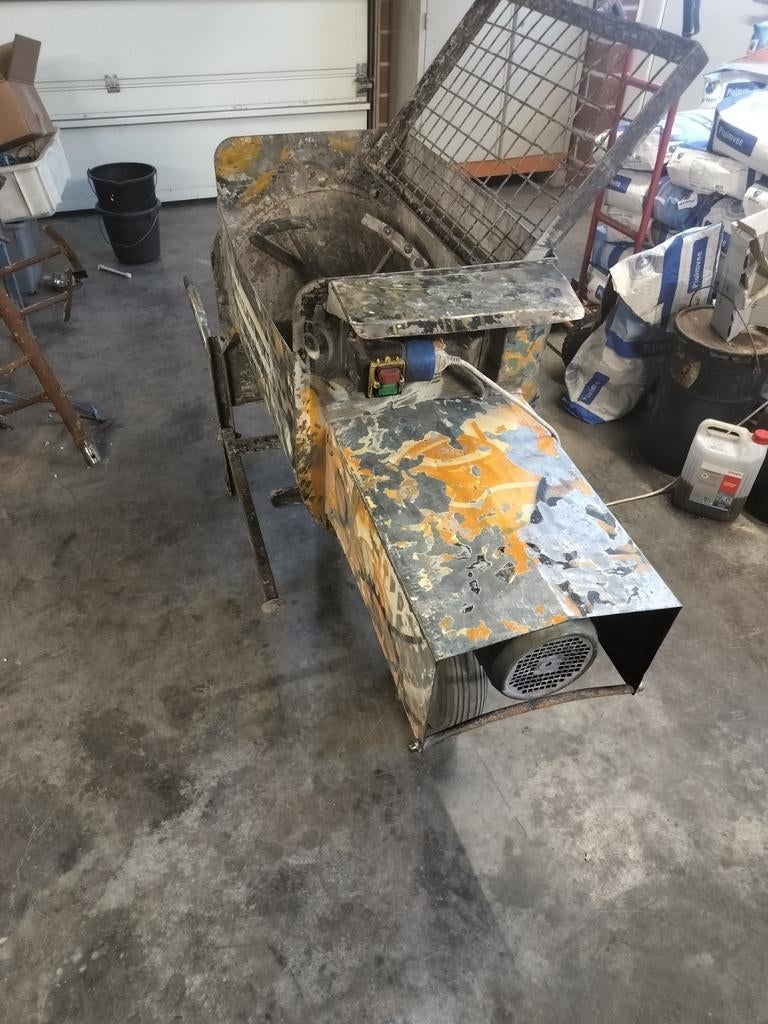 Dwangmenger/voegmolen, Doe-het-zelf en Verbouw, Betonmolens, Ophalen of Verzenden