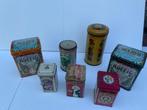 Vintage bewaarblikken (koffie- en cacaoblokken), Ophalen, Gebruikt, Koffie, Droste