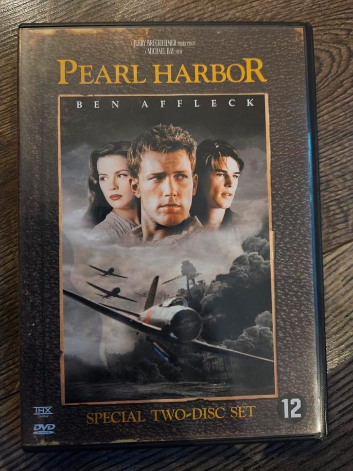 Pearl Harbor DVD - Ben Affleck - 2 Disc Special Edition, Cd's en Dvd's, Dvd's | Actie, Zo goed als nieuw, Oorlog, Vanaf 16 jaar