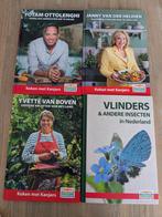3 kookboeken  en 1 vlindergids, Ophalen of Verzenden, Zo goed als nieuw, Overige gebieden