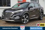Hyundai Tucson 1.6 T-GDi Premium Trekhaak Leer, Gebruikt, 4 cilinders, Zwart, Bedrijf
