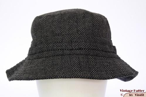 buckethat Vissershoed Hawkins grijs vissengraat 59 nieuw, Kleding | Dames, Hoeden en Petten, Nieuw, Hoed, 58 cm (L, 7¼ inch) of meer
