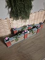 Kerstdorp muurtjes set gepimpt kersthuisjes, Ophalen of Verzenden, Zo goed als nieuw