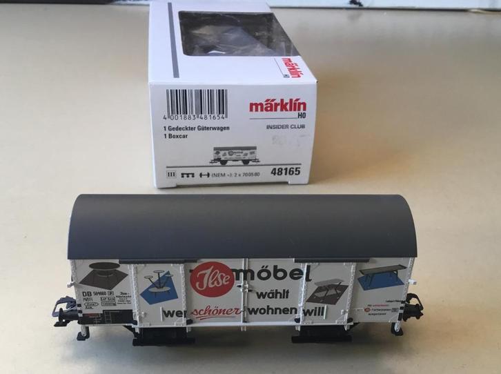 MäRKLIN H0 48165 Goederenwagen ILSE MÖBEL Insider Wagen 2015, Hobby en Vrije tijd, Modeltreinen | H0, Nieuw, Wagon, Wisselstroom