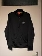 ARSENAL heren zwarte trainingstrui zip trui longsleeve mt S, Zwart, Arsenal, Ophalen of Verzenden, Zo goed als nieuw