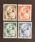 Nederland NVPH 270 - 273, Verzenden, T/m 1940, Gestempeld