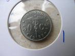 50 Centimes 1933 Belgie, Postzegels en Munten, Munten | Europa | Niet-Euromunten, Ophalen of Verzenden, België, Losse munt
