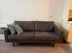 Nog 1 stuk!  grijs zwart antraciet recycle leer, Huis en Inrichting, Banken | Bankstellen, Ophalen, 150 tot 200 cm, Driepersoons