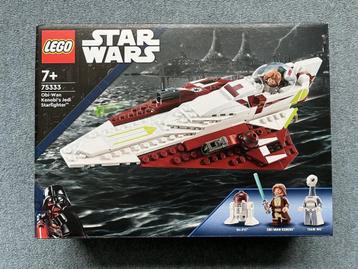 Lego 75333 Star Wars Obi-Wan Kenobi’s Jedi Starfighter NIEUW