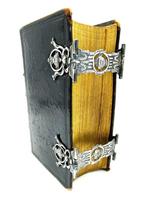 Bijbel met zilveren sloten, Weissich, Middelburg, 1822, Antiek en Kunst, Antiek | Boeken en Bijbels, Verzenden