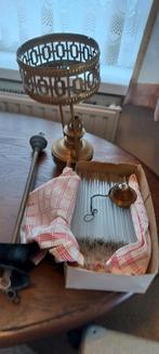 Oude Olie Hanglamp Onderdelen, Antiek en Kunst, Ophalen of Verzenden