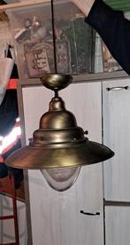 Vintage Plafondlamp / Hanglamp, Huis en Inrichting, Gebruikt, Vintage, Ophalen of Verzenden, Glas