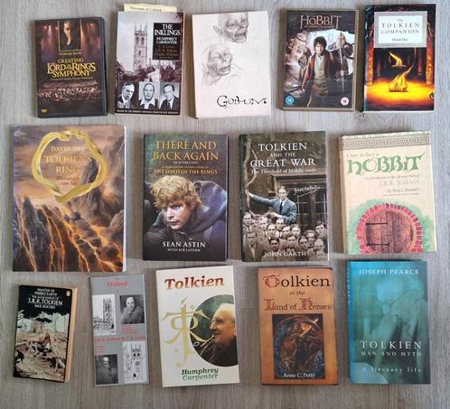 14 Boeken/dvd's over JRR Tolkien en de films, Boeken, Fantasy, Gelezen, Ophalen of Verzenden