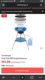 Campinggaz artygrill 600 inclusief paellapan, Tuin en Terras, Gasbarbecues, Ophalen, Zo goed als nieuw