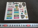 sticker Made with love, Verzamelen, Stickers, Ophalen, Zo goed als nieuw