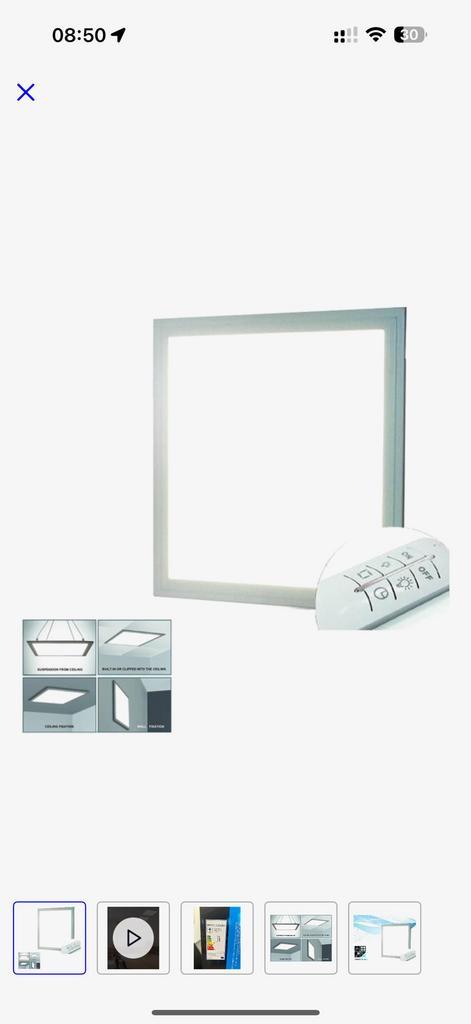 Nieuw! Partij LED Paneel 30x30 cm 80 stuks, Huis en Inrichting, Lampen | Plafondlampen, Nieuw, Kunststof, Ophalen