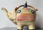 Theepot in de vorm van een olifant (Kyusu banko ware), 1920, Ophalen of Verzenden, Gebruikt