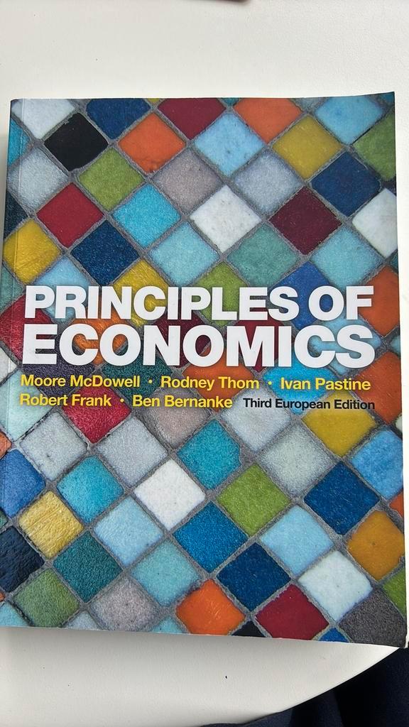 Principles of Economics (Third European Edition), Boeken, Economie, Management en Marketing, Zo goed als nieuw, Ophalen of Verzenden