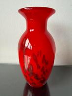 Vaas Murano Nason rood met goud Aventurijn, Antiek en Kunst, Ophalen of Verzenden