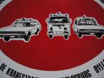 sticker oud VW Volkswagen bus oldtimer autobus camper t1 t2, Verzenden, Zo goed als nieuw, Bedrijf of Vereniging