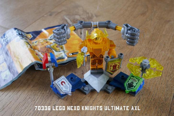 LEGO Nexo Knights Ultimate Axl (70336), Kinderen en Baby's, Speelgoed | Duplo en Lego, Zo goed als nieuw, Lego, Complete set, Ophalen