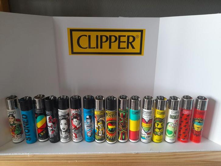 10 nieuwe clipper aanstekers, Verzamelen, Rookartikelen, Aanstekers en Luciferdoosjes, Nieuw, Aansteker, Ophalen of Verzenden