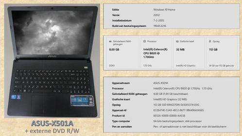 Administratie/school laptop, Computers en Software, Windows Laptops, Gebruikt, 15 inch, SSD, 2 tot 3 Ghz, 8 GB, Qwerty, Ophalen of Verzenden