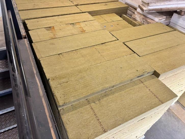 Ca. 325 m² Rockwool Rhinoxx 2000 x 600 x 110 mm | Rd 2.75, Doe-het-zelf en Verbouw, Platen en Panelen, Gebruikt, Overige materialen