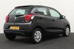 Peugeot 108 1.0 Aut. e-VTi Active Airco Bluetooth LED, Auto's, Stof, Gebruikt, 4 stoelen, Zwart