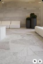wand en vloer flagstones Brasil White Kwartsiet 1,5-3 cm dik, Tuin en Terras, Grind, Keien en Split, Ophalen, Nieuw